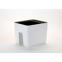 Plastia Blumenkasten 30 x 12 x 12 cm Weiß