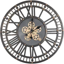 BHP Landscape Wanduhr 70,00 cm 70x70 gold