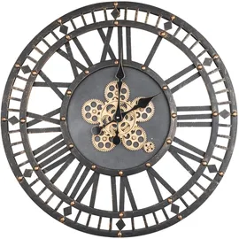 BHP Landscape Wanduhr 70,00 cm 70x70 gold