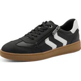 Marco Tozzi Sneaker Low Damen Schwarz/Weiß 39