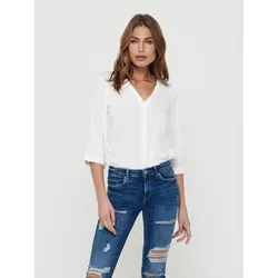 Shirtbluse »LION CAPOTE 3/4 SHIRT WVN NOOS«, Gr. 44 (XXL), Cloud Dancer, , 27268748-44