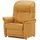 HIMOLLA Sessel 7706 Leder 101 x 112 x 101 cm Gelb elektrisch