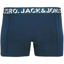 JACK & JONES JACCOLTON SOLID TRUNKS schwarz/ blau/ grau S 12er Pack