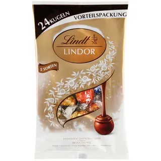 weihnachten-schokolade Lindt Lindor XXL Mischbeutel mit zartschmelzenden Füllungen 300g