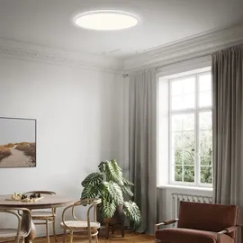Briloner LED Panel 22W rund 42x3 cm weiß