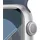 Apple Watch Series 9 GPS 45 mm Aluminiumgehäuse silber, Sportarmband sturmblau S/M