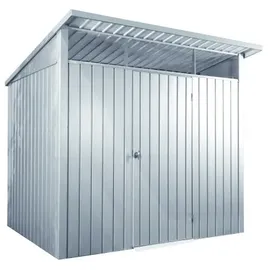 Duramax Metallgerätehaus Palladium 8x6 2,49 x 2,09 m silber