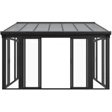 Wintergarten mit Acryl-Verglasung - Dunkelgrau
