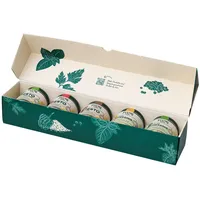 Fuchs Gewürze - Pesto & Dressing Geschenkbox "Köstliche Spezialitäten" – 5 hochwertige, mediterrane Gewürzmischungen in stilvollen Gewürzgläsern - Gewürz-Geschenk für Hobby- und Profiköche