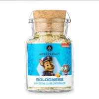 Ankerkraut Paw Patrol Bolognese Gewürz, 100g im Korkenglas, Paw Patrol Figuren Chase-Edition, Spaghetti Bolognese kinderleicht selber machen, Premium Qualität