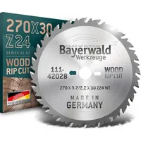 Bayerwald Werkzeuge HM Kreissägeblatt - 270 x 3.2/2.2 x