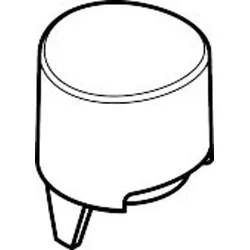 hansgrohe Druckknopf Axor Thermostat chr