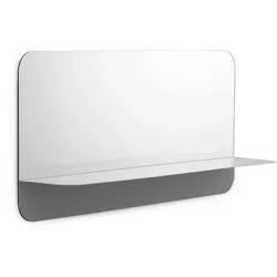 Normann Copenhagen - Horizon Spiegel, horizontal, grau