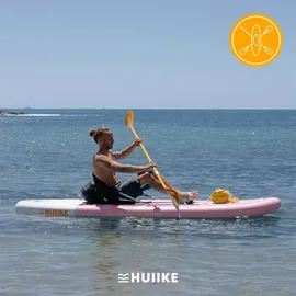 huiike Stand Up Paddling Board 305 x 84 x 15 cm rosa|grün