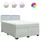 vidaXL Boxspringbett 140 x 200 cm Hellgrau