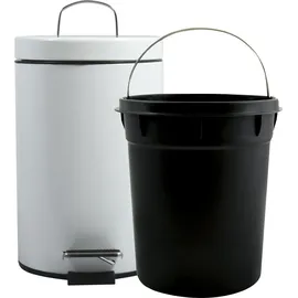 MSV Kosmetikeimer 3 l Weiß