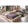 Massivholz Palettenbett 140 x 200 cm Braun