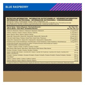 Optimum Nutrition Gold Standard Pre-Workout Blue Raspberry Pulver 330 g