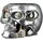 Gilde Steampunk Skull 18 x 14 cm Silber