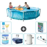 Frame Pool Rund - 305x76 Cm - 7-teilig  S120