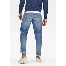 G-Star 3301 Regular Tapered Jeans Worn In Azure 34 32