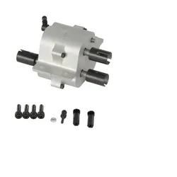 Carson Transfer-gearbox, Tamiya, Motor, Stahl, Edelstahl