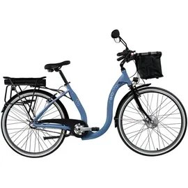 Agon E-Bike Cityrad 28 Zoll RH 54 cm Damen blau