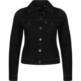 Levi's Damen Original Trucker Denim Jacke,Black Lilly,S