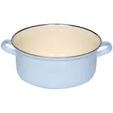 RIESS Pastell Kasserolle 24 cm blau