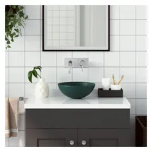 vidaXL Waschtisch Rund 146981