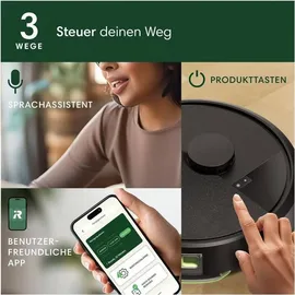 IROBOT Roomba 105 Combo + AutoEmpty Dock Schwarz