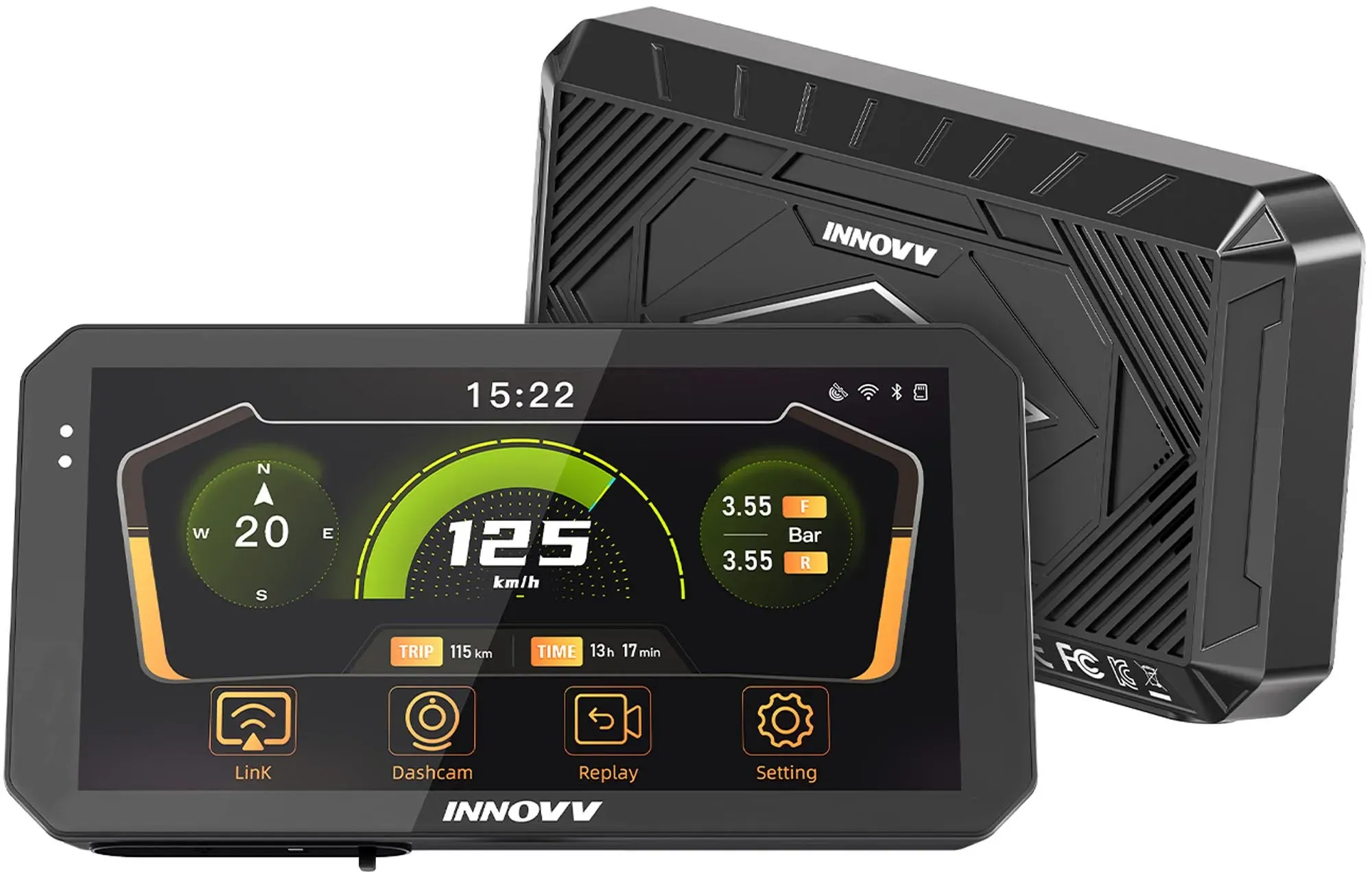 INNOVV N2 Motorrad Multimediasystem für Männer