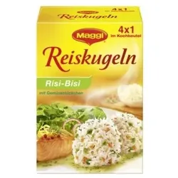 Maggi Reiskugeln Risi-Bisi mit Gemüsestückchen 4x 31,25G