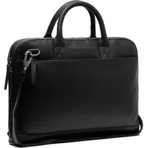 The Chesterfield Brand Tilbury Aktentasche Leder 39 cm Laptopfach schwarz