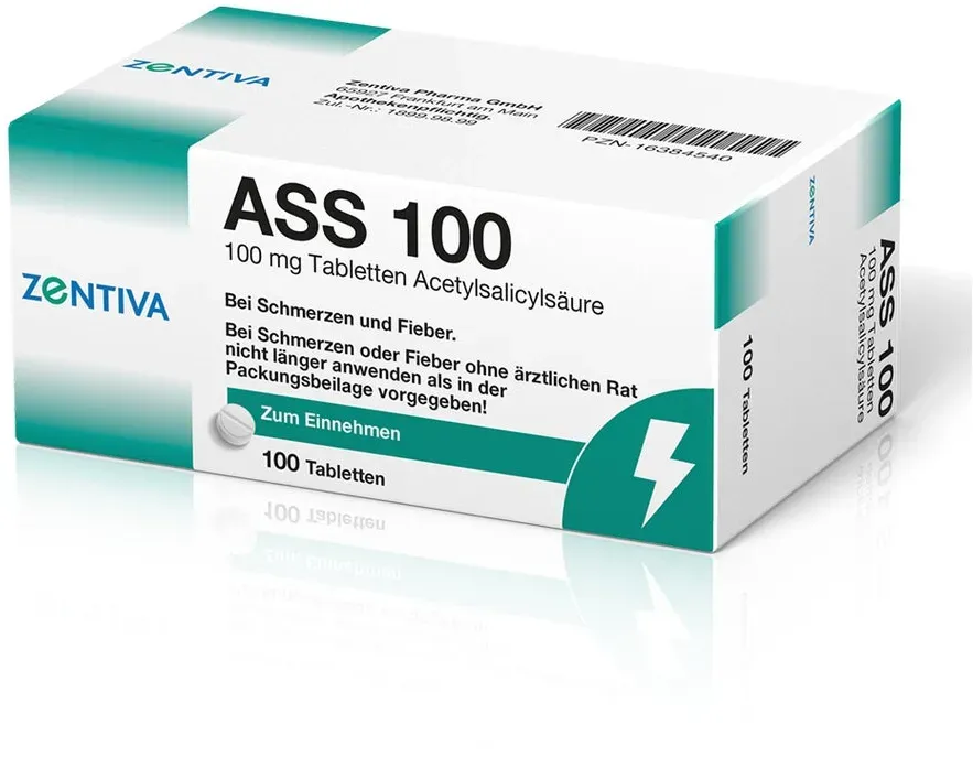 Preisvergleich Produktbild ASS 100 Tabletten 100 St