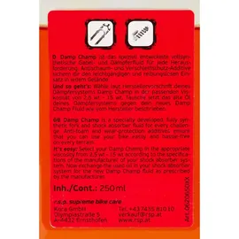 r.s.p. Gabelöl Damp Champ 250 ml