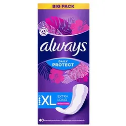 always Slipeinlagen Daily Protect Extra Long, 40 St.