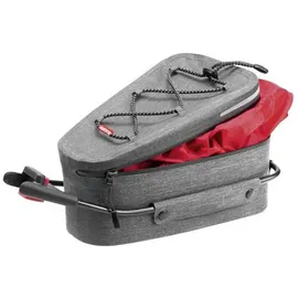 KLICKfix Contour Satteltasche 4 l grau