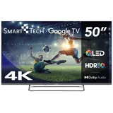 Smart-Tech Smart Tech 50qg02v Google 50 ́ ́ 4k Qled Tv - Black