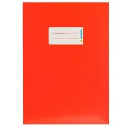 HERMA Heftumschlag rot Papier A5