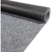 ANRO Fußmatte Schmutzfangmatte Teppich Läufer Sauberlaufmatte Indoor Outdoor Flur Eingang Poet Grau 100x260cm