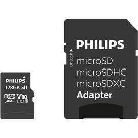 Philips microSDHC Ultra Speed 128GB Class 10 UHS-I + SD-Adapter