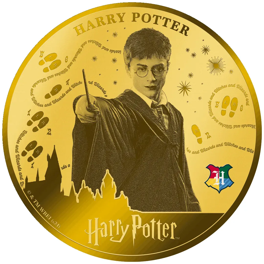 Die magische Harry PotterTM Gold-Münzkollektion