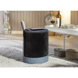Interlink Hocker Osane 38 x 43 x 33 cm Blau/Schwarz