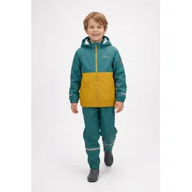 TROLLKIDS Regenanzug Odda Türkis 92
