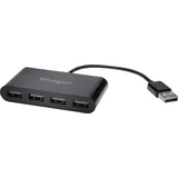 Kensington Hub - 4 x USB 2.0 4-Port Schwarz