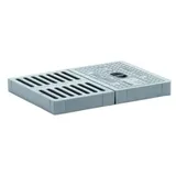 Dallmer Rost zu Ballstau 110, grau, 250 x 180 mm, 724922