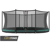 Berg Toys BERG Favorit InGround Oval 520 x 345 cm grün GRÜN