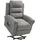 Homcom Fernsehsessel mit Aufstehhilfe 89 x 106 x 91 cm Silber mit Liegefunktion/Massagefunktion