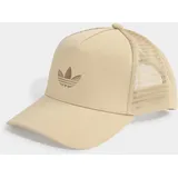 adidas adicolor Classic Curved Foam Trucker Kappe beige M/L